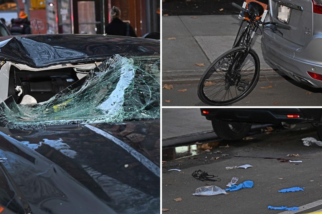 Suspected drug dealer steals car, hits cyclist during police pursuit in NYC