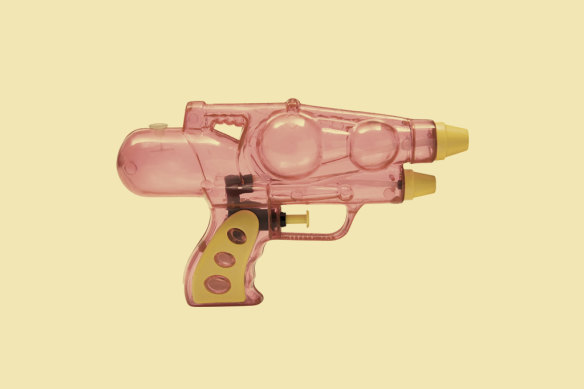 A water pistol: good idea, bad idea or inevitable?