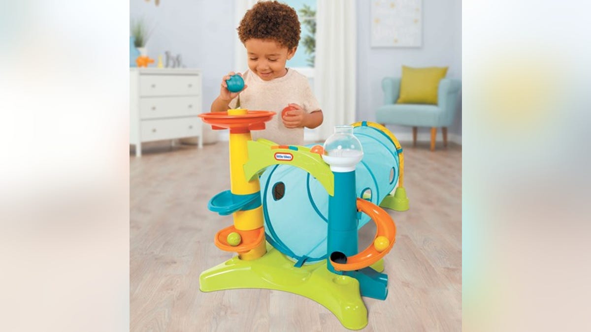An entertaining two-in-one toy for toddlers.
