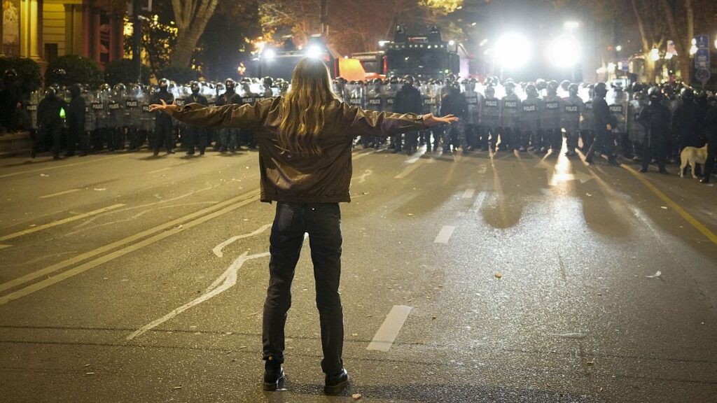 Germany, France and Poland condemn police violence in Georgia