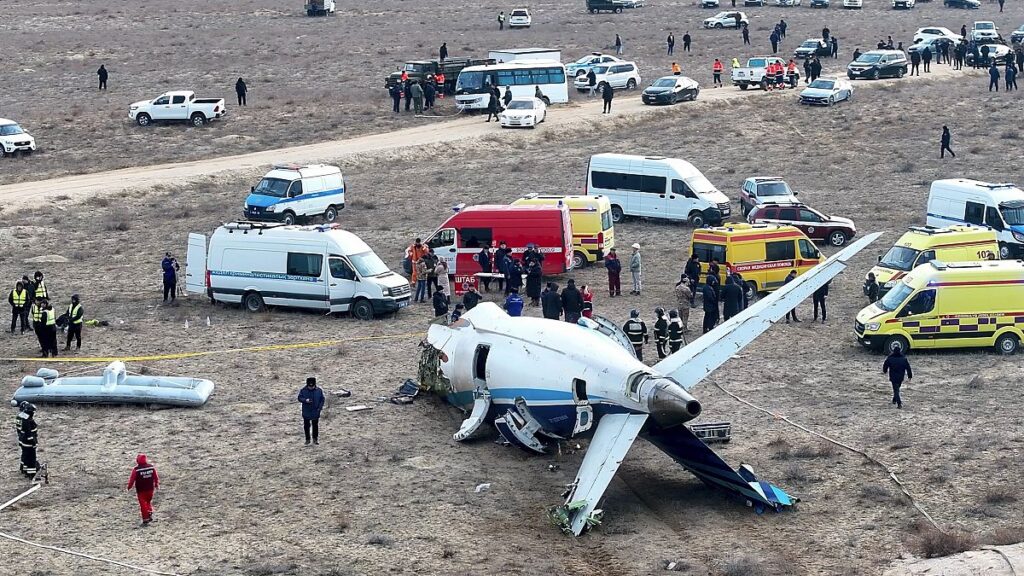 US says Russian air defences may have caused Azerbaijan plane crash