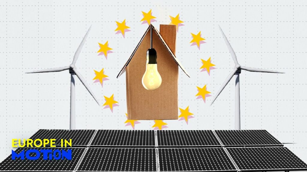 Which EU countries use the most energy coming from renewable sources?