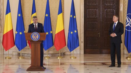 Romanian president names incumbent PM for new pro-European government