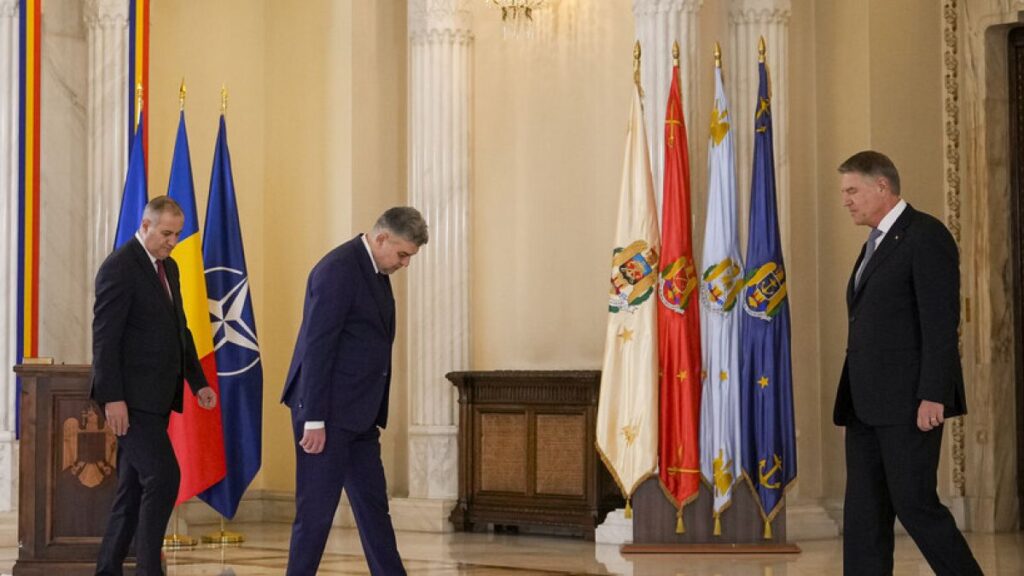 Ciolacu's new government sworn in, tasked with bringing stability