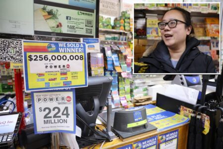 Asian supermarket in Flushing sells winning $256M Powerball ticket — ‘I have a lucky hand!’ clerk says