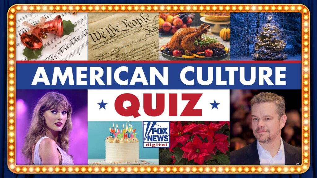 American Culture Quiz: Test yourself on holiday tunes, festive flora and plane pioneers