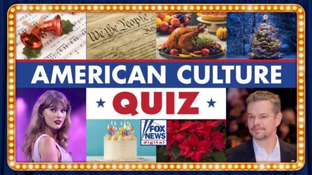 American Culture Quiz: Test yourself on holiday tunes, festive flora and plane pioneers
