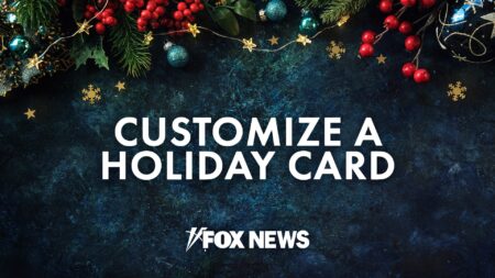 Customize your own Fox News Holiday Card
