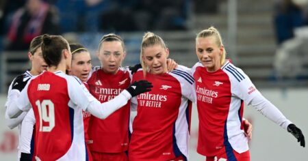 Valerenga 1-3 Arsenal: Alessia Russo double and Frida Maanum strike see Gunners win in UEFA Women’s Champions League