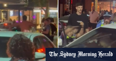 Naked man allegedly assaults police officer before attempted carjacking