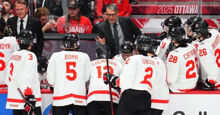 ‘Let’s not panic’: Canada picks up the pieces after shocking loss to Latvia at world juniors