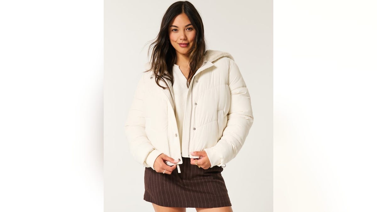 A cozy jacket you'll want to wear all winter.