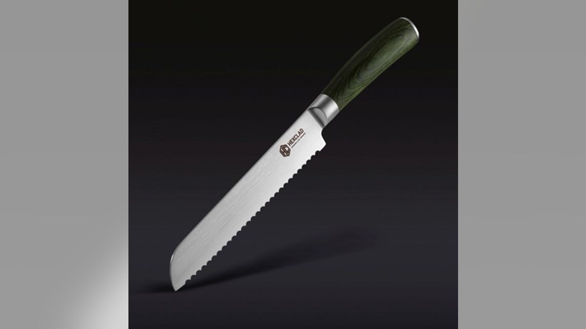 The sharpest bread knife you'll ever use.