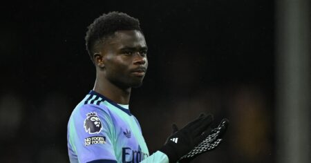 Fulham 1-1 Arsenal – Visitors denied late Bukayo Saka winner by VAR in Premier League draw at Craven Cottage