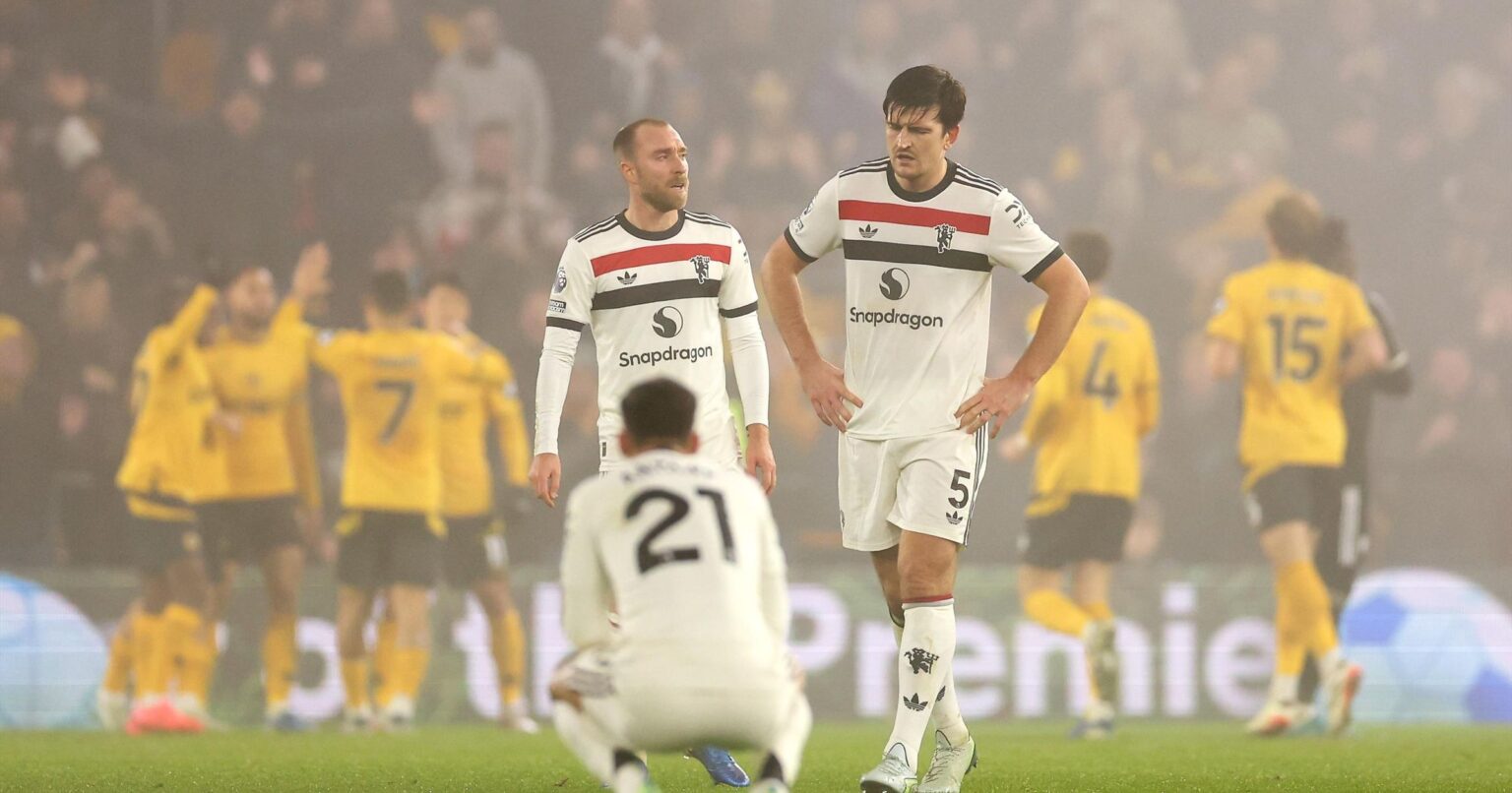 Wolves 2-0 Manchester Utd: Ruben Amorim suffers new low as Bruno Fernandes sent off in Premier League loss at Molineux