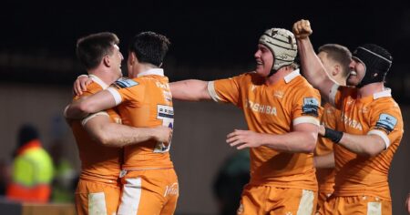Bristol Bears 0-38 Sale Sharks: Ben Curry scores fine try as Sale record statement Gallagher Rugby Premiership win