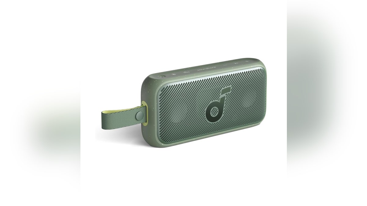 A small speaker with a strong sound.