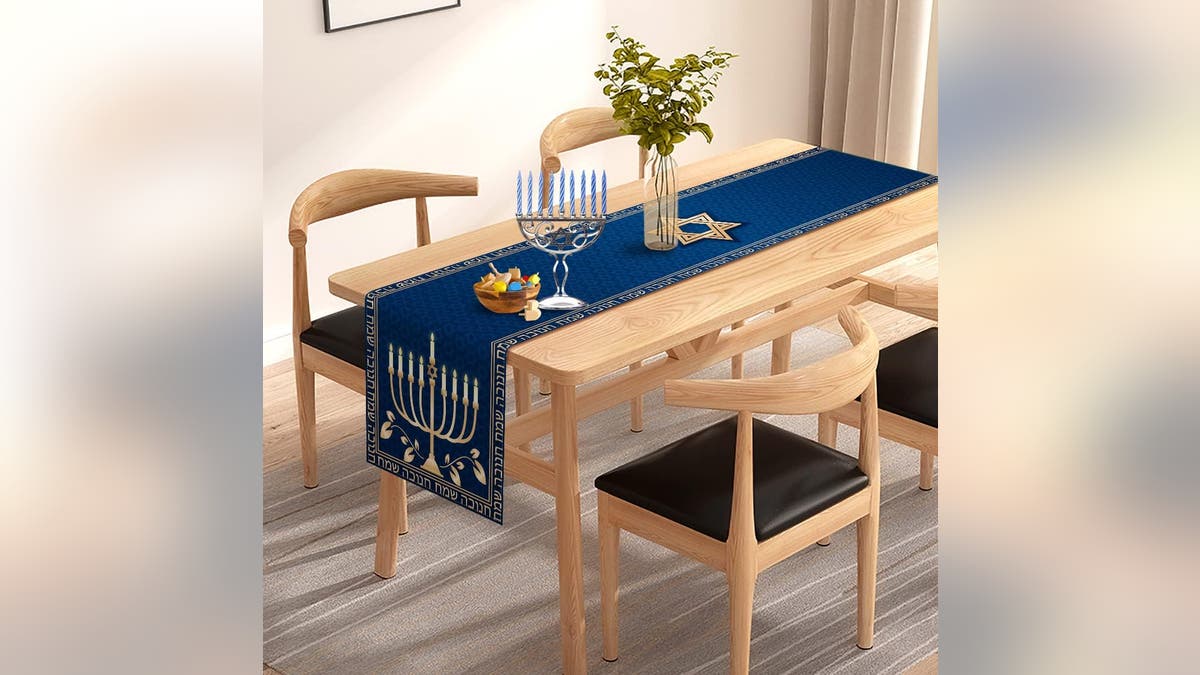 Set the mood with a beautiful table runner.