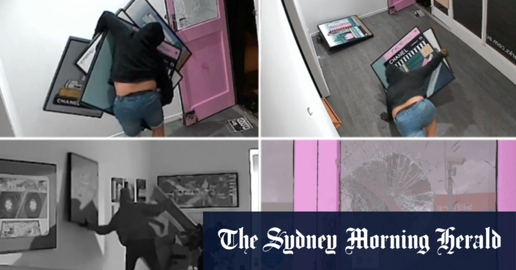 Thieves target Brisbane artist for third time