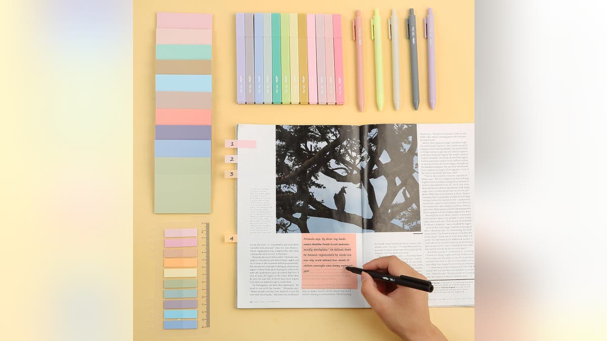 Readers who like to annotate will appreciate this pack.