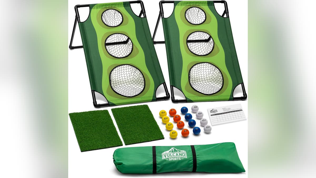 A fun way to practice your swing.