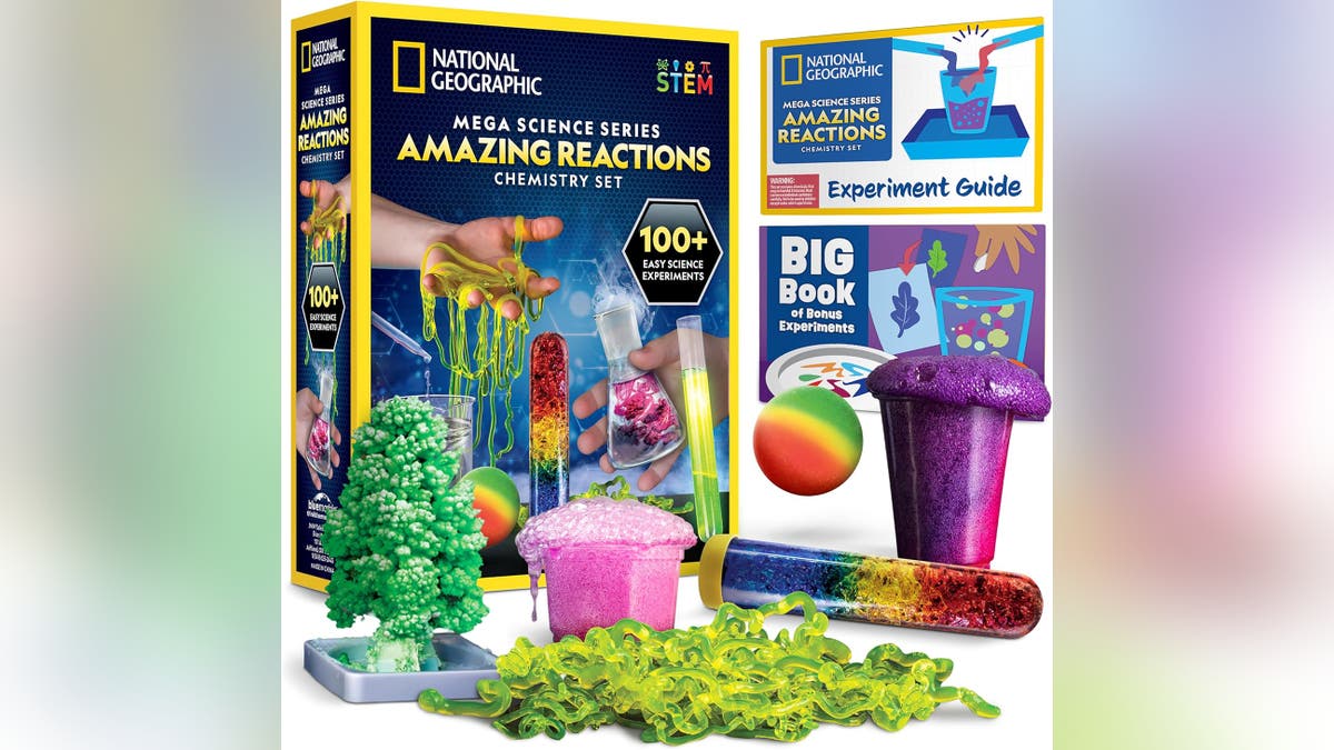 Have fun with over 100 science experiments in one box.