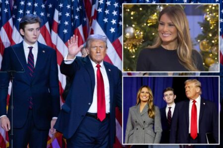 Barron Trump advised president-elect dad on the campaign trail, Melania Trump reveals: ‘He brought in success’