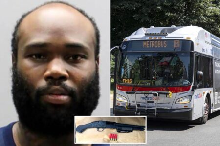 Man arrested on DC Metrobus for fare evasion found carrying loaded shotgun: police