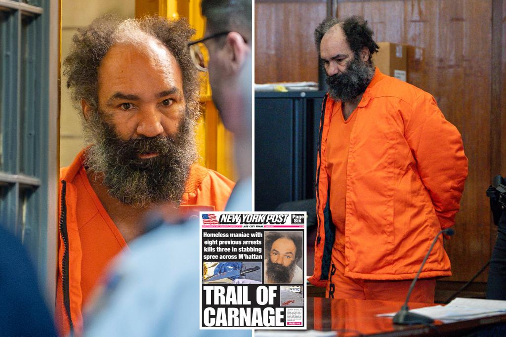 NYC stabbing-spree maniac’s sick mission to steal kitchen knives before deadly bloodbath revealed by prosecutors