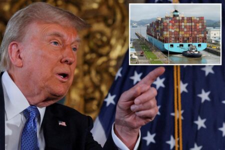 Trump threatens to demand ownership of Panama Canal ‘in full’