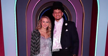 Brittany and Patrick Mahomes Dress Up as Taylor Swift and Travis Kelce at Pop Star’s ‘Eras’ Party