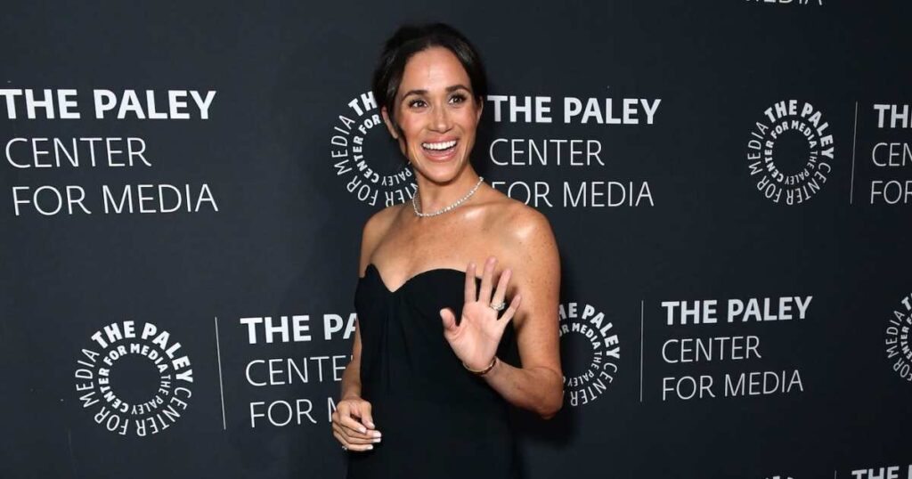 Meghan Markle Serves Total Glamour While Making Solo Appearance at Paley Honors Fall Gala in L.A.