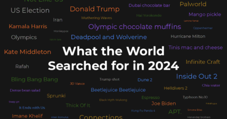 News, songs, movies and games: What the world searched for in 2024