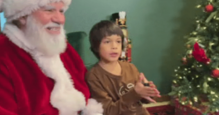 Special Santa event brings smiles to Okanagan children with autism