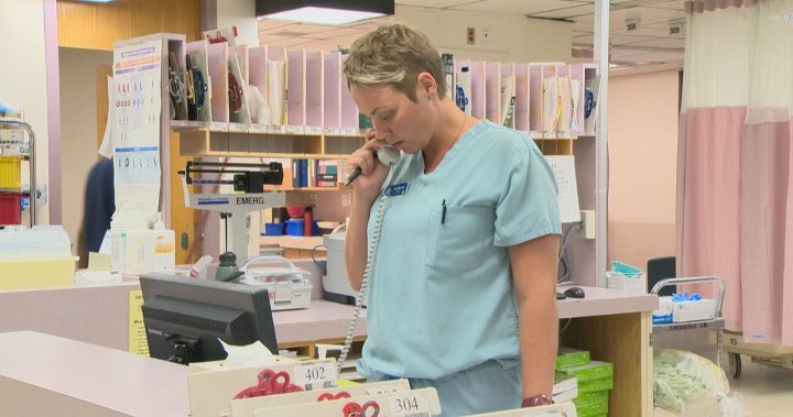 ‘You’re always reacting’: Poll finds high number of Alberta nurses thinking of leaving profession