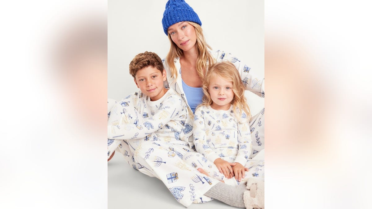 Matching holiday pajamas are a fun gift for everyone.