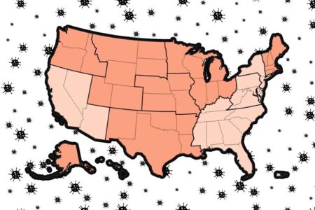 COVID Map Reveals Latest Data on US Cases