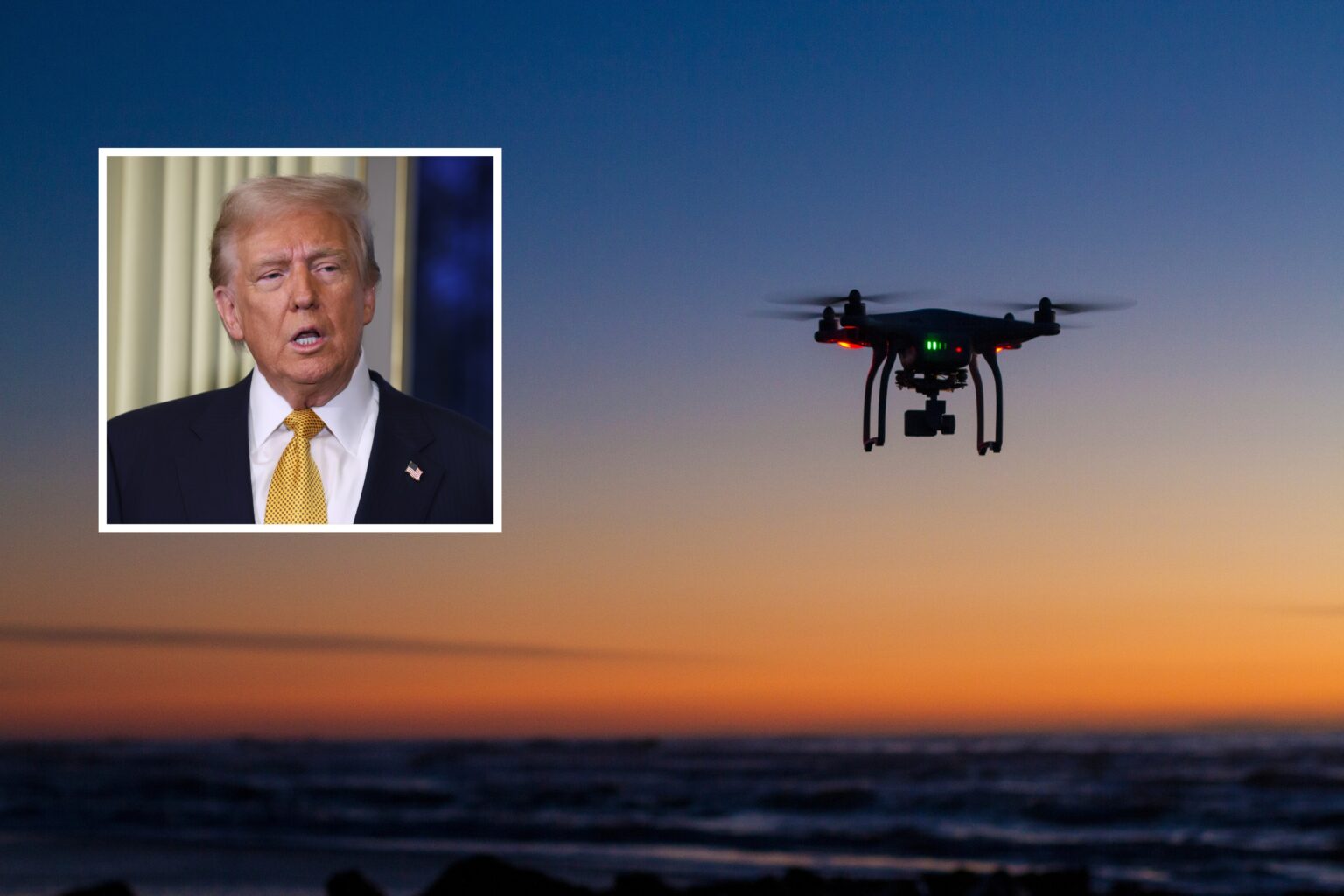 Trump Weighs In on ‘Mystery Drone Sightings’: ‘Shoot Them Down’