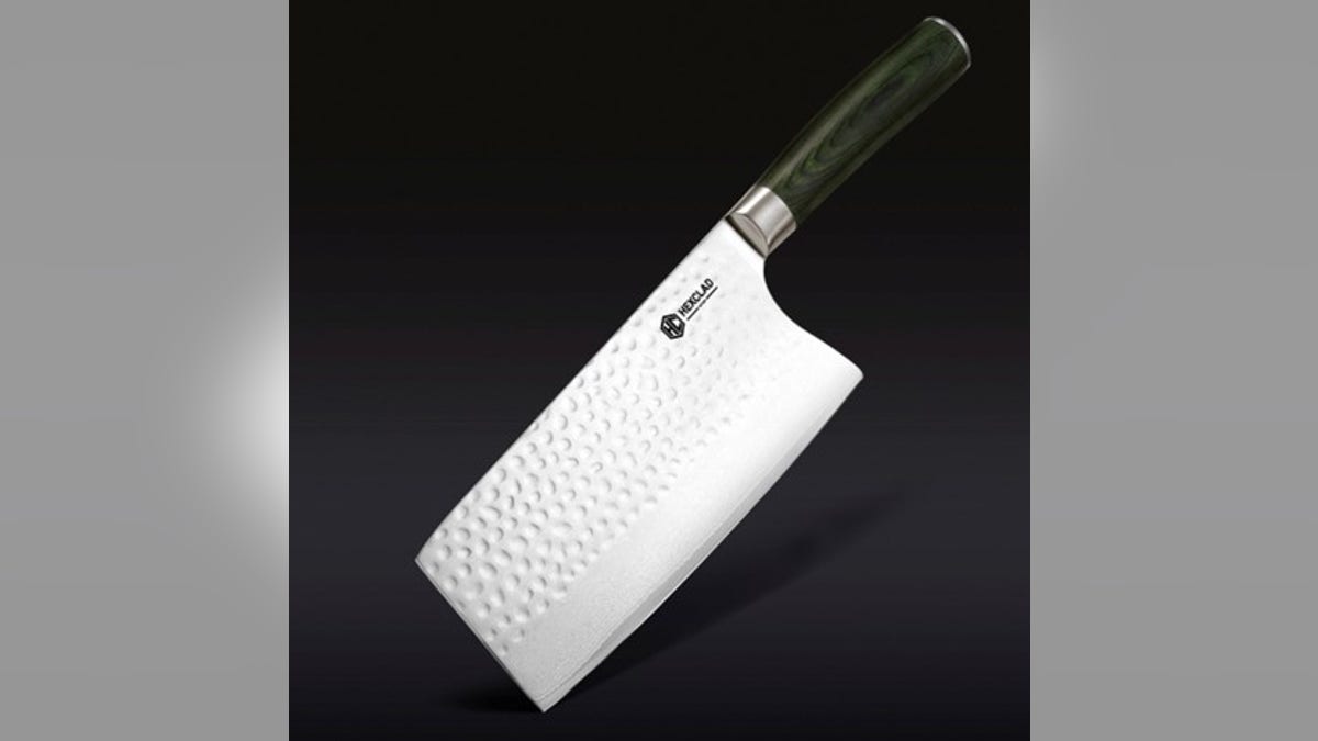Cut through anything with this cleaver.