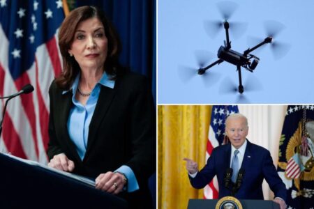 Mysterious drones shut down runways of NY airport, causing Hochul to demand feds step in: ‘Gone too far’