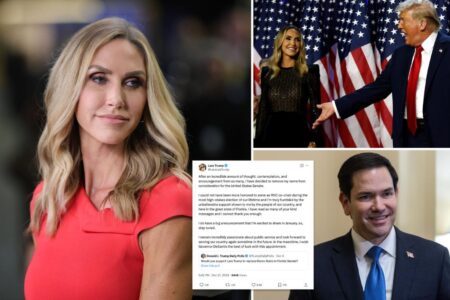 Lara Trump withdraws name from consideration for open Fla. Senate — and teases “big announcement”