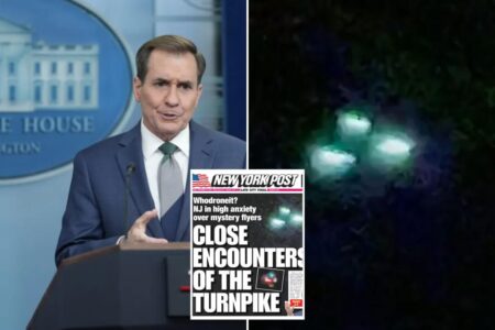 White House security advisor dismisses NJ drone sightings — here’s what he claims they really are