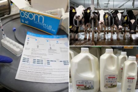 USDA orders nationwide testing of milk for bird flu to halt the virus