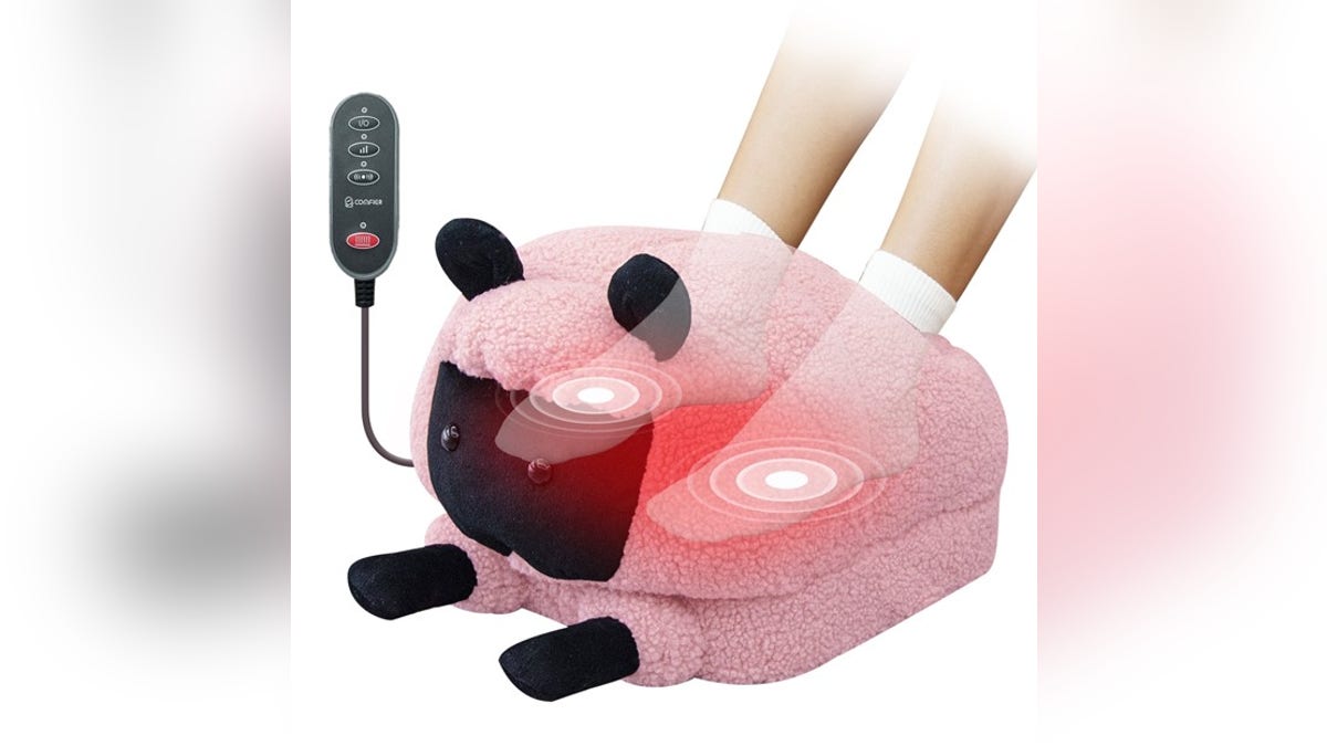 Keep your feet warm and relaxed.