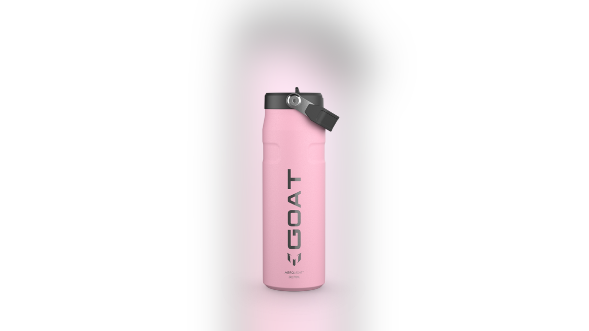 An easy-to-carry water bottle.