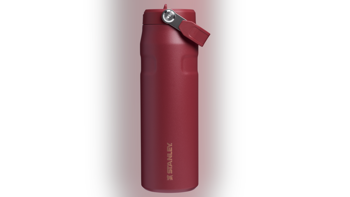 A festive water bottle.