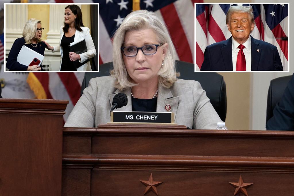 Donald Trump says Liz Cheney ‘could be in a lot of trouble’ after House committee accuses her of witness tampering
