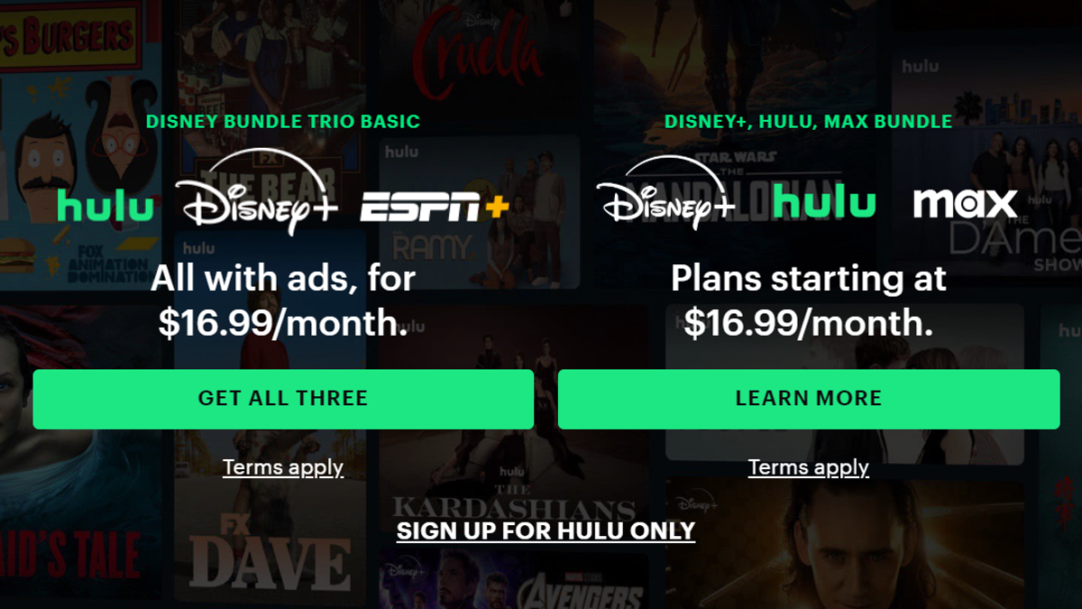 Get three subscriptions for the price of one.