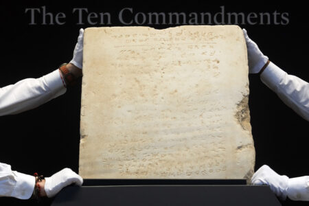 Sotheby’s to Auction Oldest Stone Tablet Inscribed With Ten Commandments