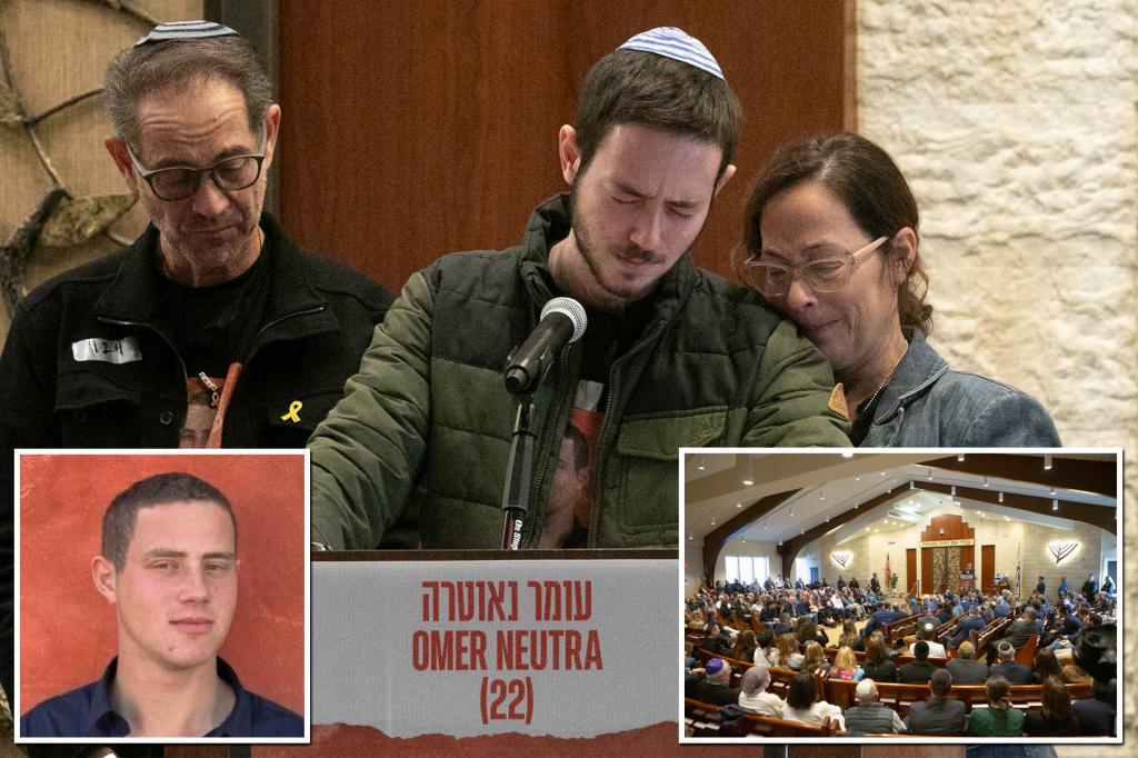 LI kin of slain Israel-US soldier Omer Neutra give heartbreaking eulogies: ‘I pled for a sign of life’